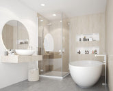 TRAVERTINE-Matt Shower Wall 2400x1000x10mm